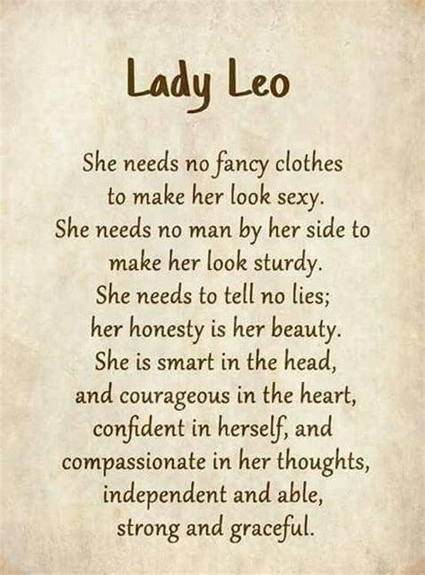 Leo Zodiac Quotes And Facts