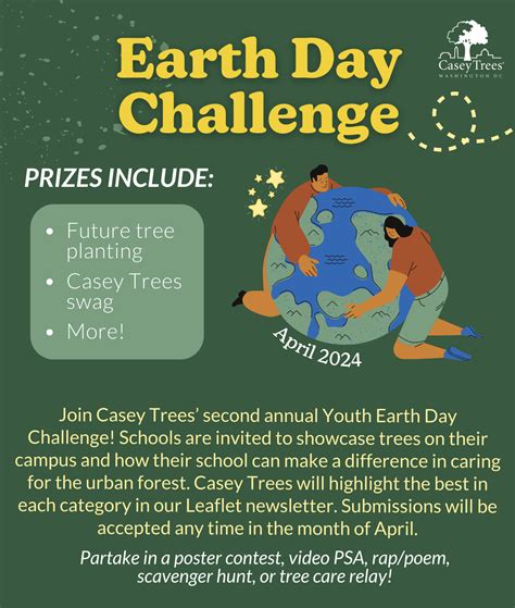 Youth Earth Day Challenge Casey Trees