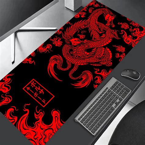 Red Dragon Alfombrilla De Rat N Para Gamer Accesorios Para Sala De