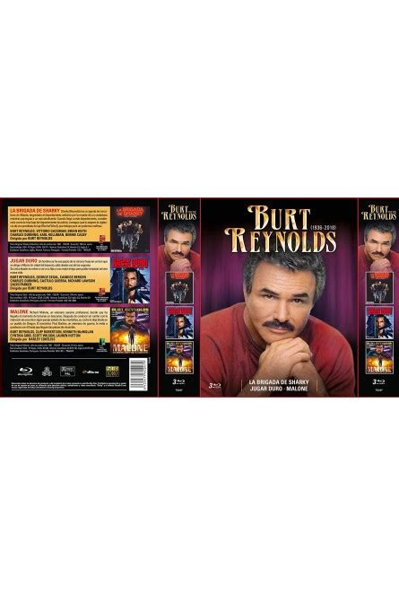 Pack Burt Reynolds Jugar Duro La Brigada De Sharky Malone Blu Ray