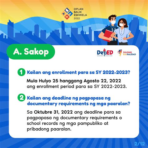 Oplan Balik Eskwela Department Of Education