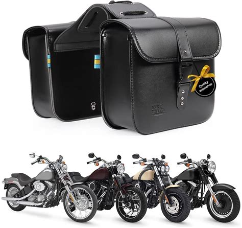 Buy Kemimoto Motorcycle Saddlebags L L Small Capacity Saddle