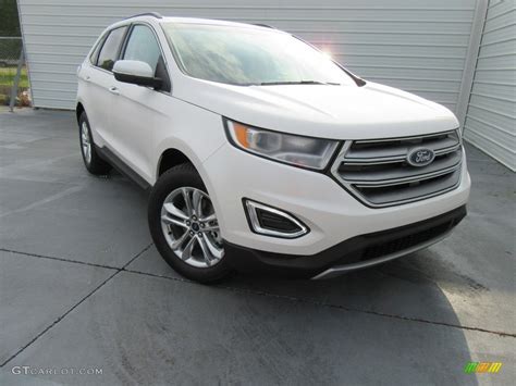 2017 White Platinum Metallic Ford Edge Sel 117247651 Photo 26
