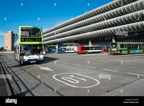 Preston Bus Station Stock Photo Alamy