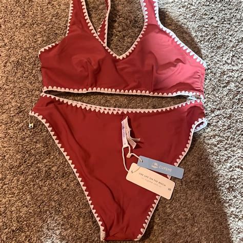 Cupshe Swim Cupshe Bikini New With Tags Poshmark