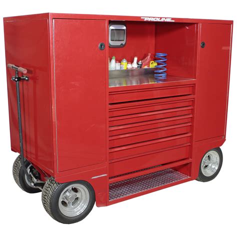 Pit Cart Nascar Red Air Designs