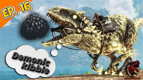 How To Craft Demonic Kibble Kill Primal Resurrected Dinos In Ark