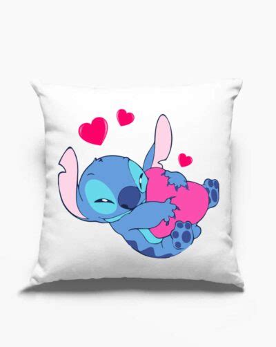 Stitch and Angel love heart bögre Pólóügynökség