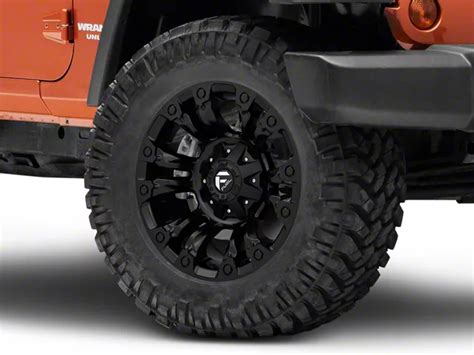 Fuel Wheels Jeep Wrangler Vapor Matte Black Wheel 18x9 D56018902645