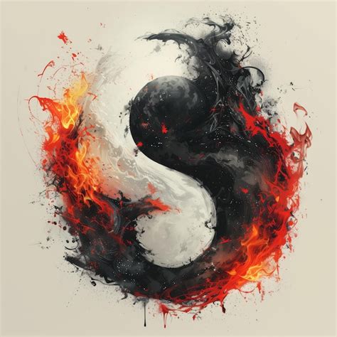 Premium Photo Ying Yang Symbol Of Harmony And Balance