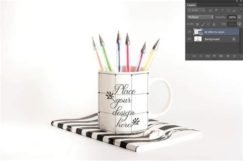 White Coffee Mug Mockup 11 Oz Cup Template Mock Up Colorful Cup Psd By