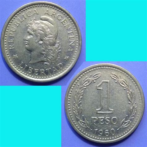 Argentina 1 Peso 1960 Km 57 For Sale Buy Now Online Item 402402