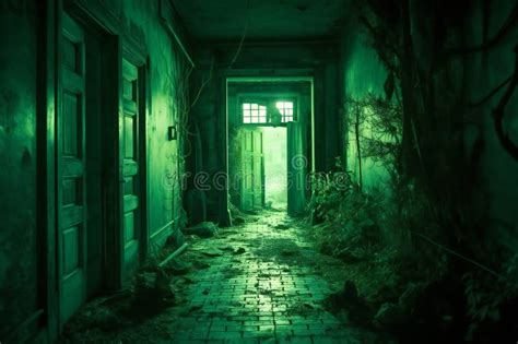Creepy Corridor Stock Illustrations 1369 Creepy Corridor Stock