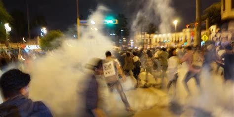 Entre Insultos Golpes Y Perdigones La Cobertura En Las Calles Y La