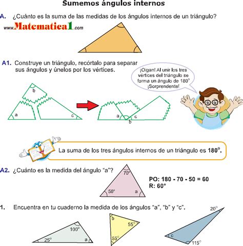 Angulos Ejercicios Resueltos De MatemÁticas De Primaria O BÁsico Pdf