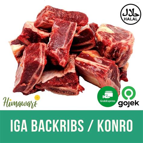 Jual IGA KONRO BACKRIBS IMPOR AUS SIAP OLAH 1 Kg Shopee Indonesia