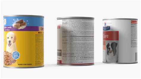 Canned Dog Food 3d Model 24 3ds Blend C4d Fbx Max Ma Lxo Obj