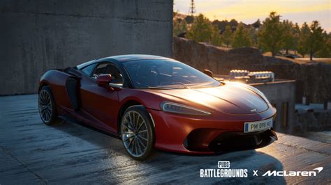 Mclaren Gt In Pubg Battlegrounds News Pubg Battlegrounds