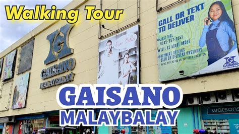 Gaisano Mall Malaybalay Walking Tour Bukidnon Philippines June