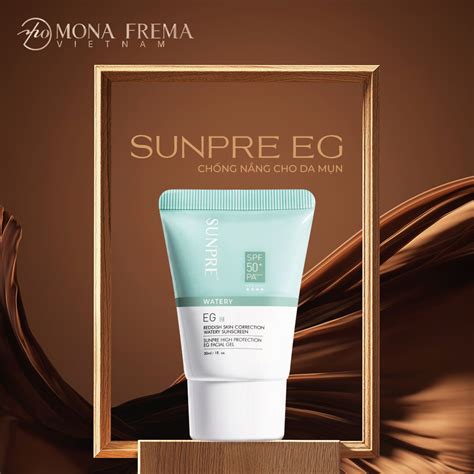 Kem Chống Nắng Che Khuyết Điểm Da Mụn Mona Frema SUNPRE High Protection