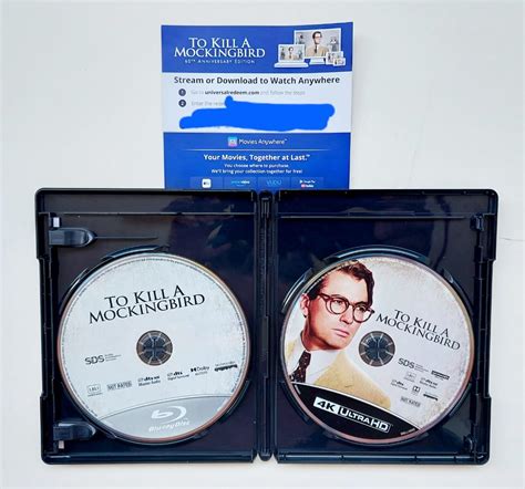 梅岡城故事 To Kill A Mockingbird 60th Anniversary Limited Edition 美版 4k Uhd Blu Ray Digital 興趣及