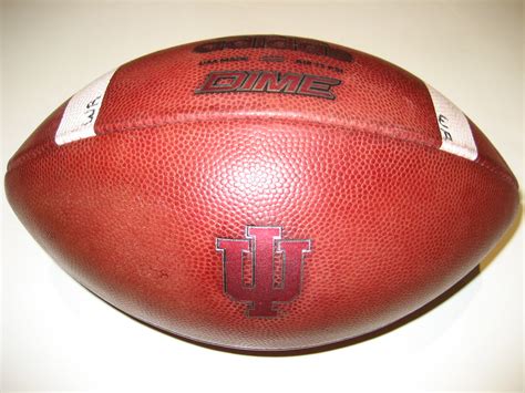 Indiana 7 Indiana Game Used Adidas Dime Football Psucraig Flickr