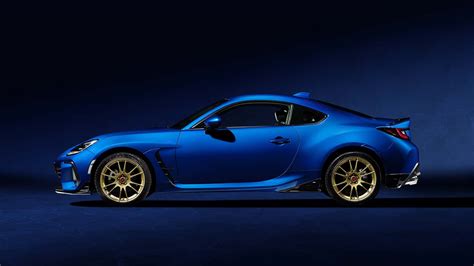 Subaru Brz Touge Debuts With Gold Oz Wheels And Sti