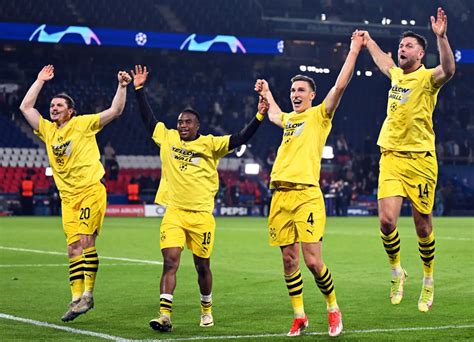 Dortmund Chambre à Nouveau Le Psg C1 Demies Psg Dortmund 0 1