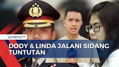 Live Akbp Dody Prawiranegara Dan Linda Pujiastuti Jalani Sidang