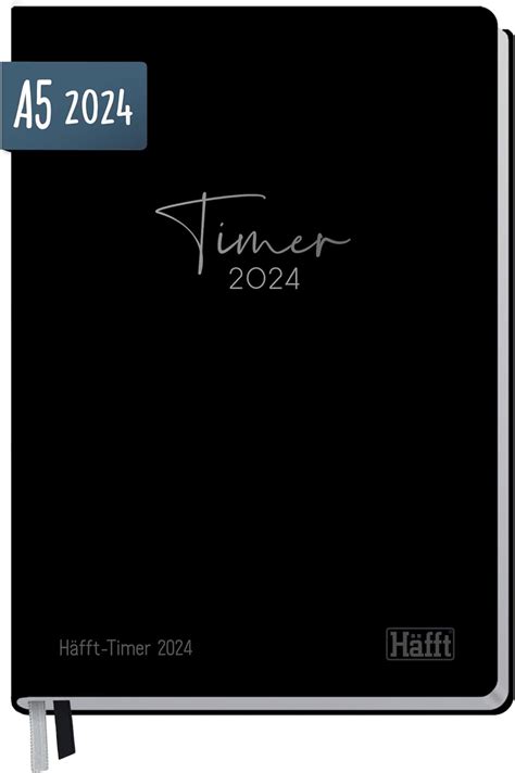 H Fft Timer A Just Black Januar Dezember Hardcover