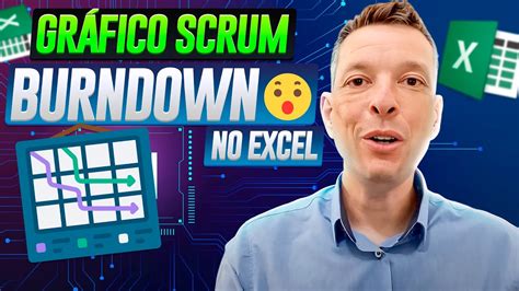 Gr Fico Burndown Scrum Excel Youtube