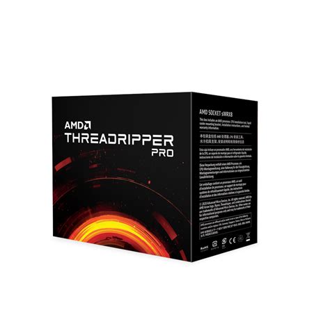 Amd Ryzen Threadripper Pro Wx Cpu Kerner Ghz Amd Swrx