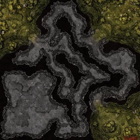 The Hole X Battle Map Base Version Variations Preview R Dndmaps