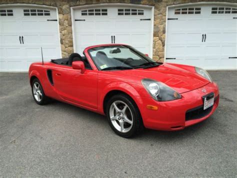 Find used Red 2000 Toyota MR2 Spyder Convertible - 68,000 miles in Wayland, Massachusetts ...