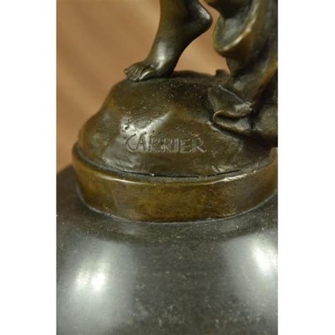 Sold Price Greek Mythology Nude Female Bronze Sculpture January PM EST