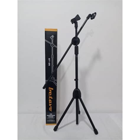 Jual Stand Mic Betavo St Profesional Stand Microphone Audio Pro