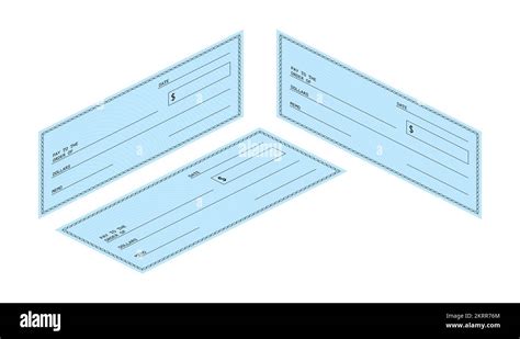 Cheque En Blanco Pago Financiero Plantilla Del Libro De Cheques