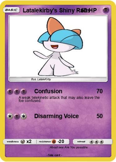 Latalekirby S Shiny Ralts Card The Final Fantasy Of Movie Legend