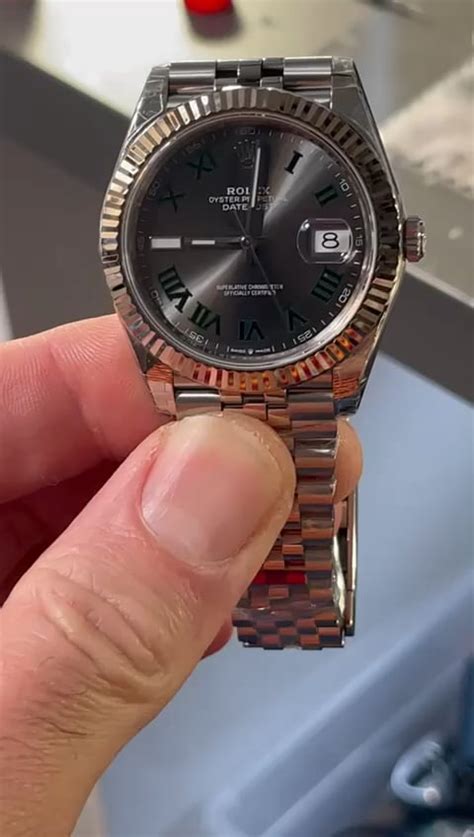 4️⃣available Vsf 41 Mm Wimbeldon 🎾🎾🏓🐎🐎 🔥wg Plated Bezel With All The