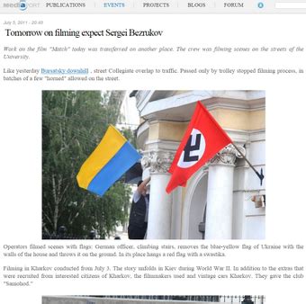 Russian diplomats tweet swastika beside Ukraine flag -Euromaidan Press