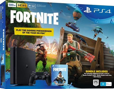 PS4 SLIM 500GB CONSOLE FORTNITE BUNDLE PACK – PowerFix