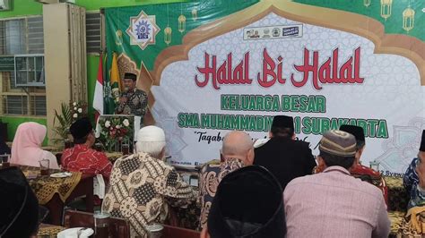 Keluarga Besar Sma Muhammadiyah Surakarta Berkumpul Dalam Kegiatan