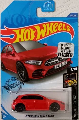 Mercedes Benz A Class Rojo Hot Wheels Mattel MercadoLibre
