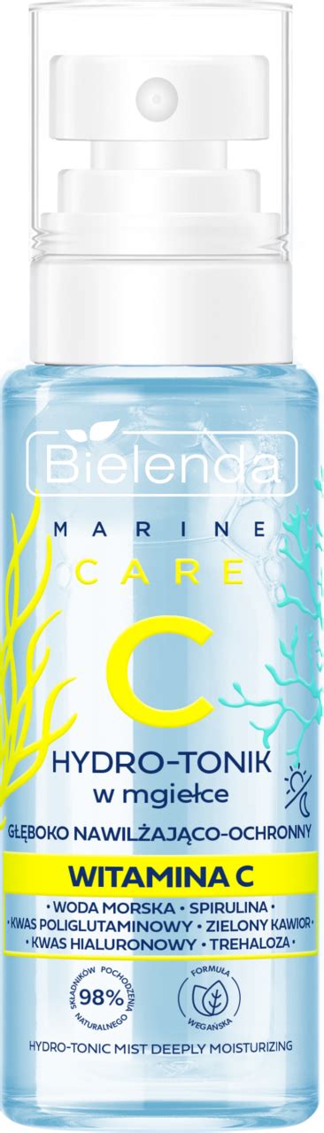 BIELENDA, Marine Care C , hydro-tonik do twarzy w mgiełce, głęboko ...