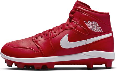 Jordan Men's 1 Retro MCS Baseball Cleats in Red - ShopStyle Performance ...