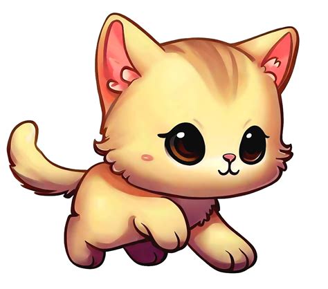 Cute Kitten Illustration