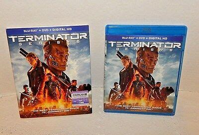 Terminator Genisys Blu Ray Dvd Digital Hd Sleeve Disc Ebay