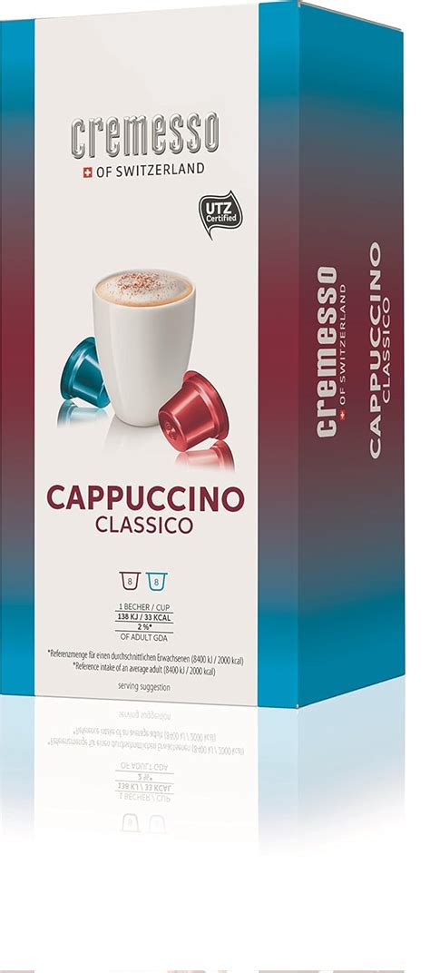 Cremesso Kaffekapseln Cappuccino Classico St Ck Amazon De