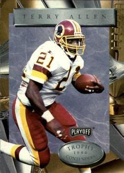 Terry Allen Trading Card Database Washington Redskins Professional