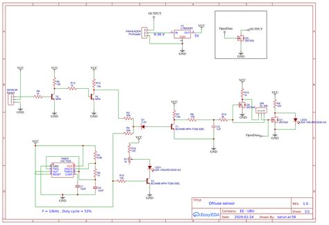 Diffuse sensor - OSHWLab